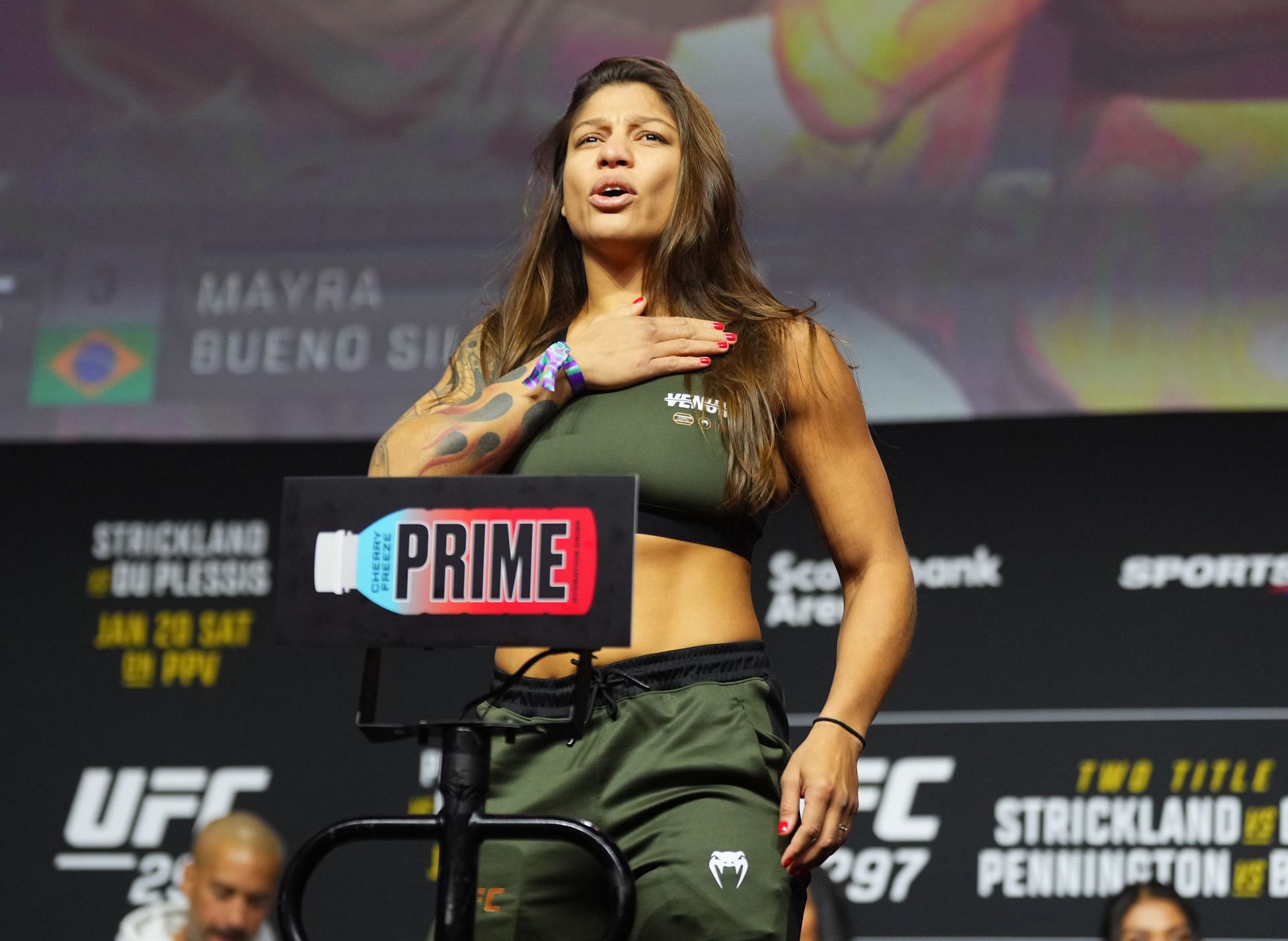 UFC 297 Ceremonial Weigh-in